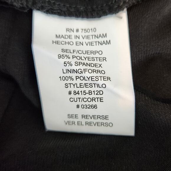 City Triangles One-Shoulder Embellished Stretch Bodycon Black Cocktail Dress - Picture 6 of 7